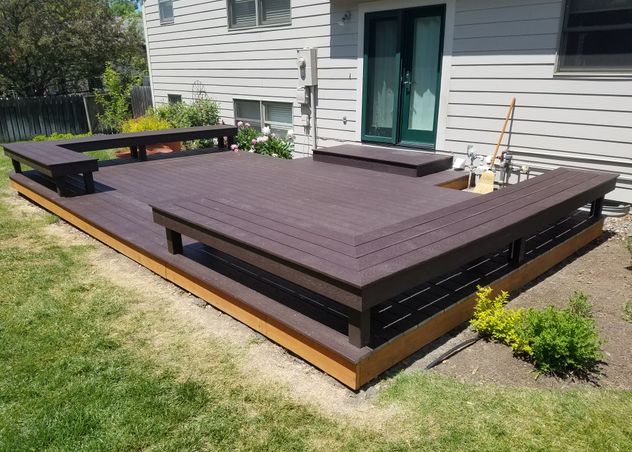 Deck bench