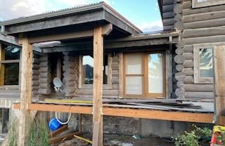  Structural column replacement in Jackson Creek by Hutch Construction