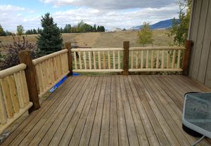 Deck Repairs by Hutch Construction in Big Sky, MT